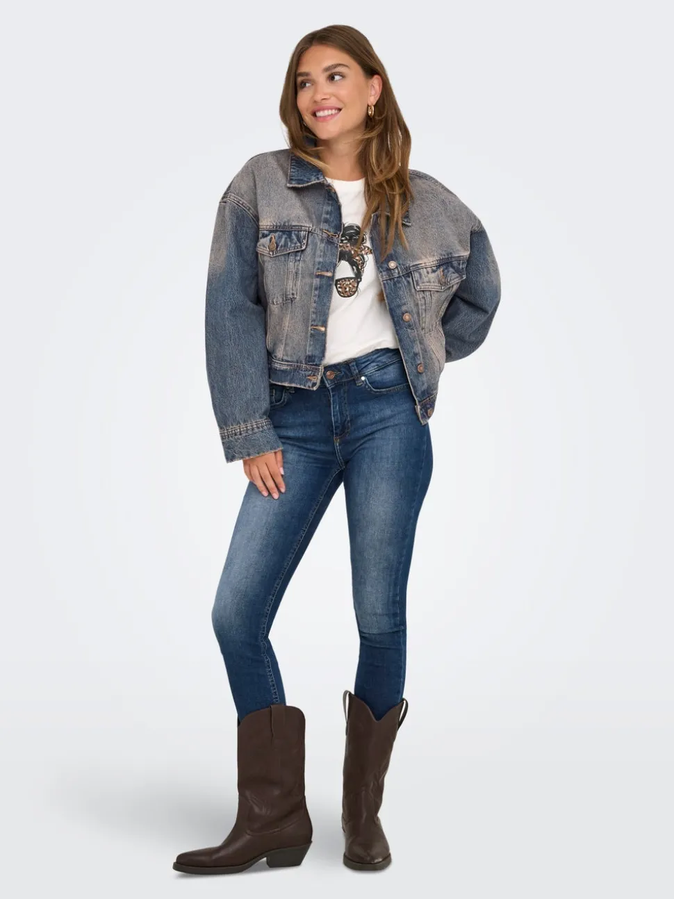 ONLWATTS Veste en jean
