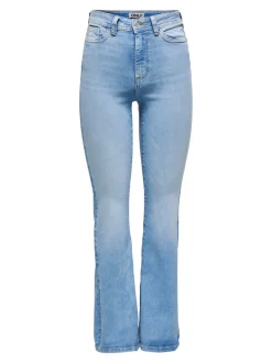ONLWAUW Taille haute Flared Fit Jeans
