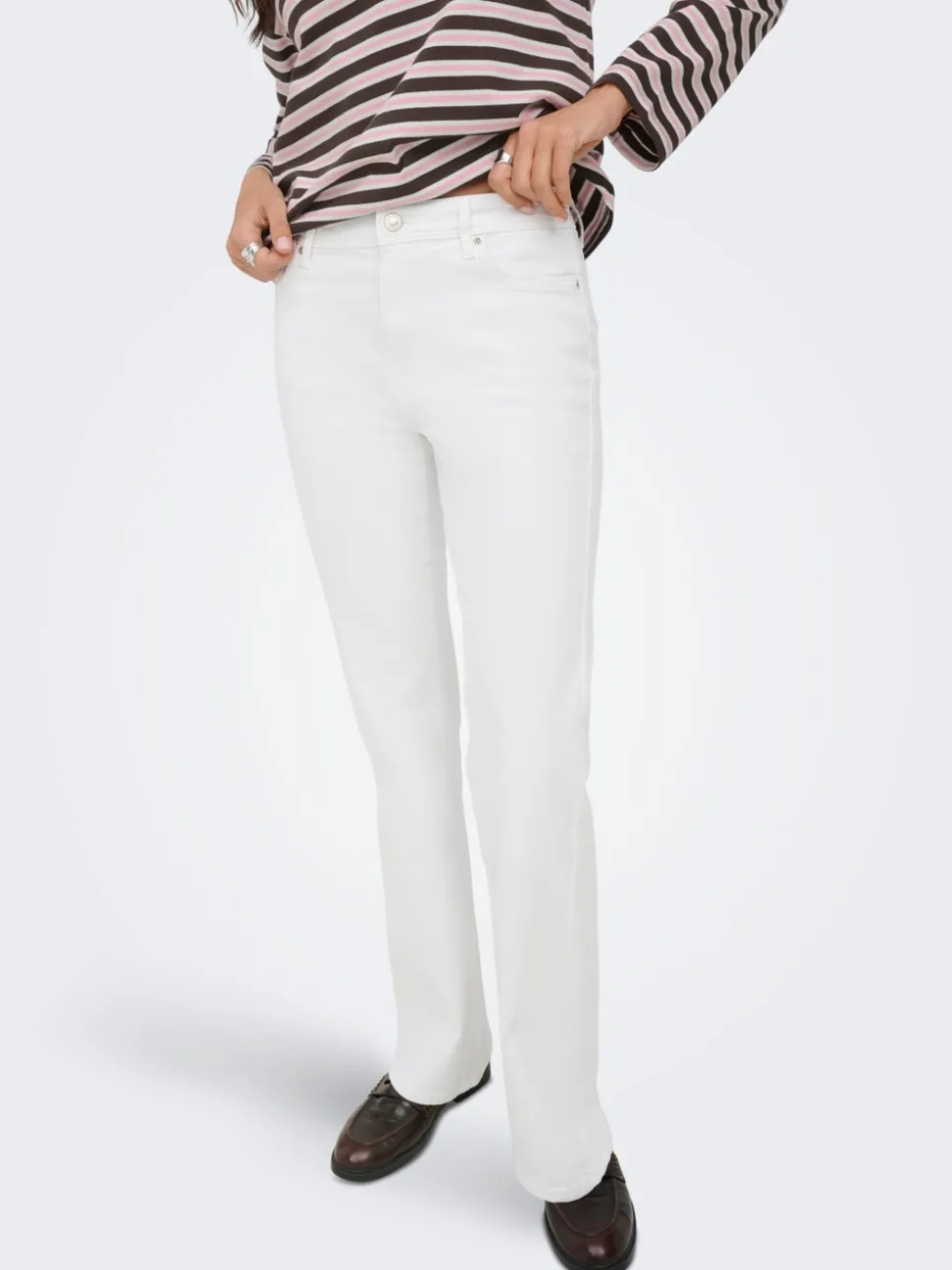 ONLWAUW Taille haute Flared Fit Jeans