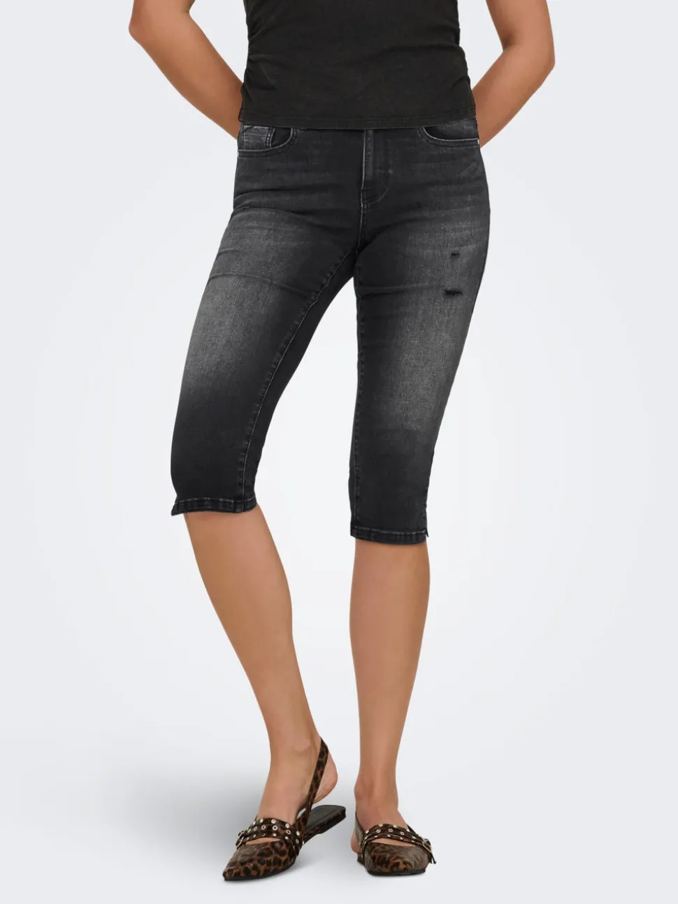 ONLWAUW Taille moyenne Regular Fit Capris