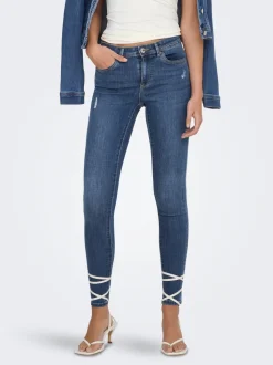 ONLWAUW Taille moyenne Skinny Fit Jeans