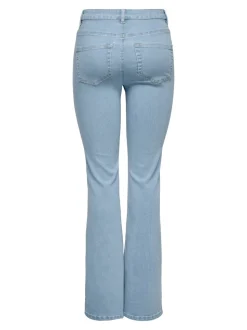 ONLWAUW Taille haute Flared Fit Jeans