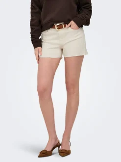 ONLWAUW Taille moyenne Regular Fit Short en denim
