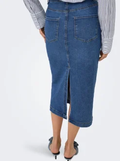 ONLWONDER Jean Jupe en denim Jupe midi