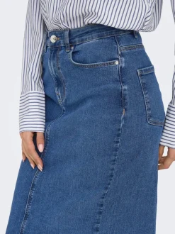 ONLWONDER Jean Jupe en denim Jupe midi