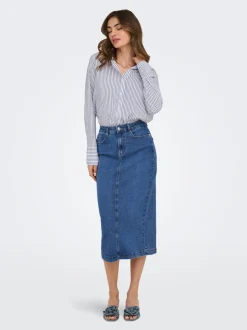 ONLWONDER Jean Jupe en denim Jupe midi