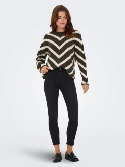 ONLWOW Taille moyenne Skinny Fit Longueur cheville Jeans