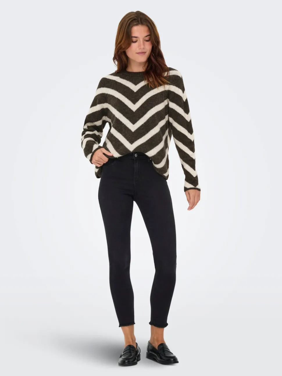 ONLWOW Taille moyenne Skinny Fit Longueur cheville Jeans