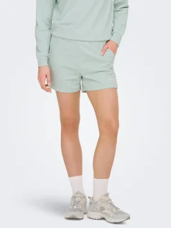 ONPCAVA Taille haute Loose Fit Short en molleton