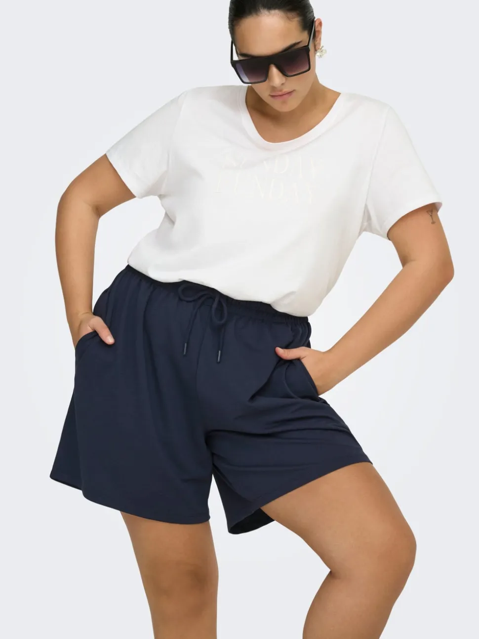ONPFREI Taille haute Loose Fit Short