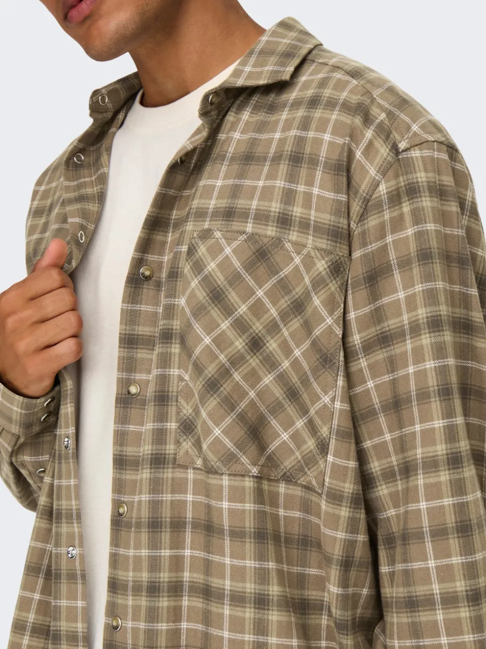 ONSARCHER Chemise en flanelle