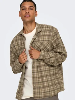 ONSARCHER Chemise en flanelle