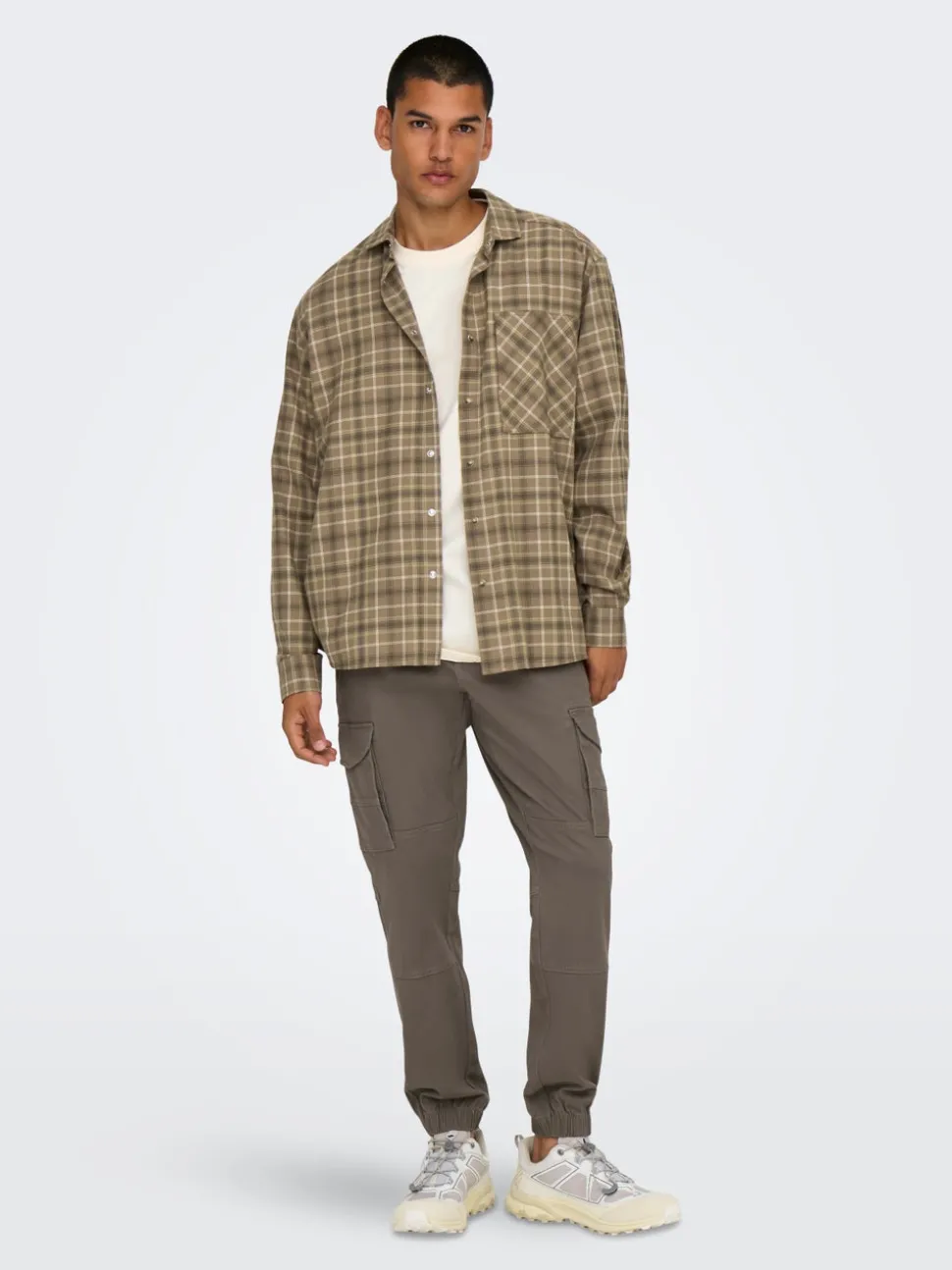 ONSARCHER Chemise en flanelle