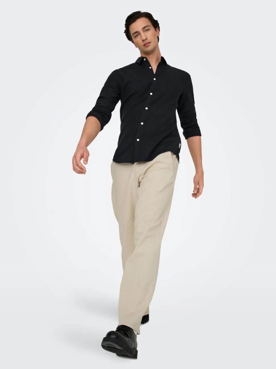 ONSBOB Loose Fit Lin Pantalon