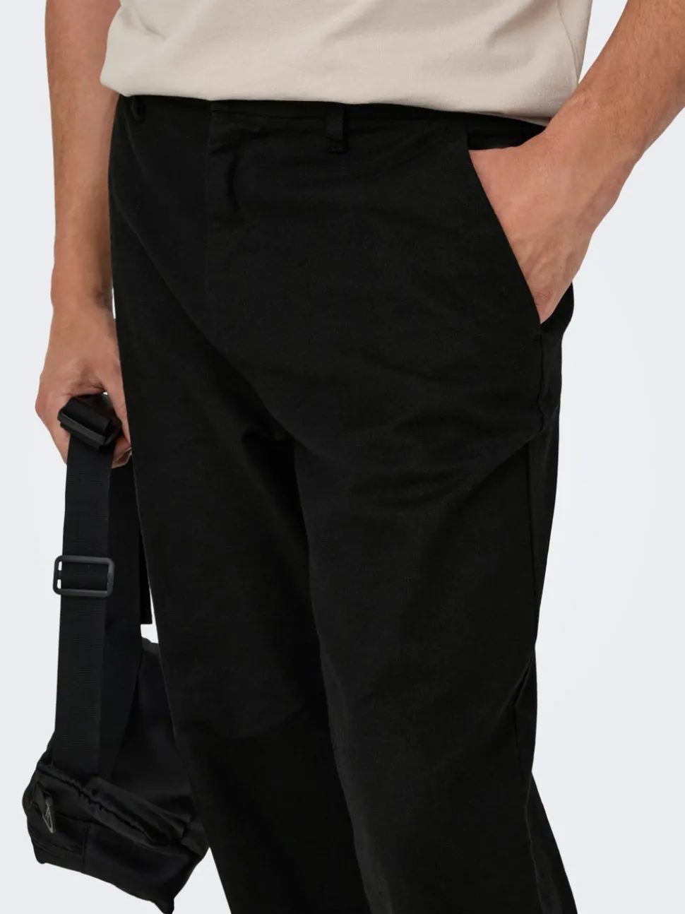 ONSBOB Loose Fit Lin Pantalon