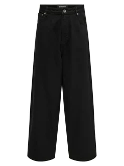 ONSCARL Taille haute Balloon Fit Jeans
