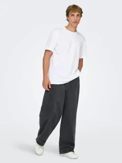 ONSCARL Taille moyenne Balloon Fit Jeans
