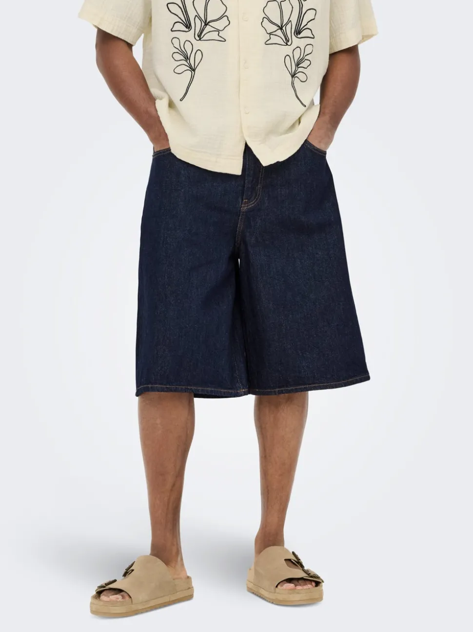 ONSCARL Taille moyenne Balloon Fit Shorts