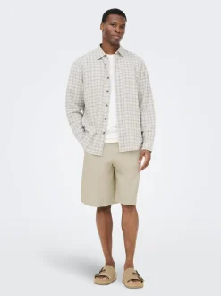 ONSDAVES Wide Leg Fit Lin Shorts