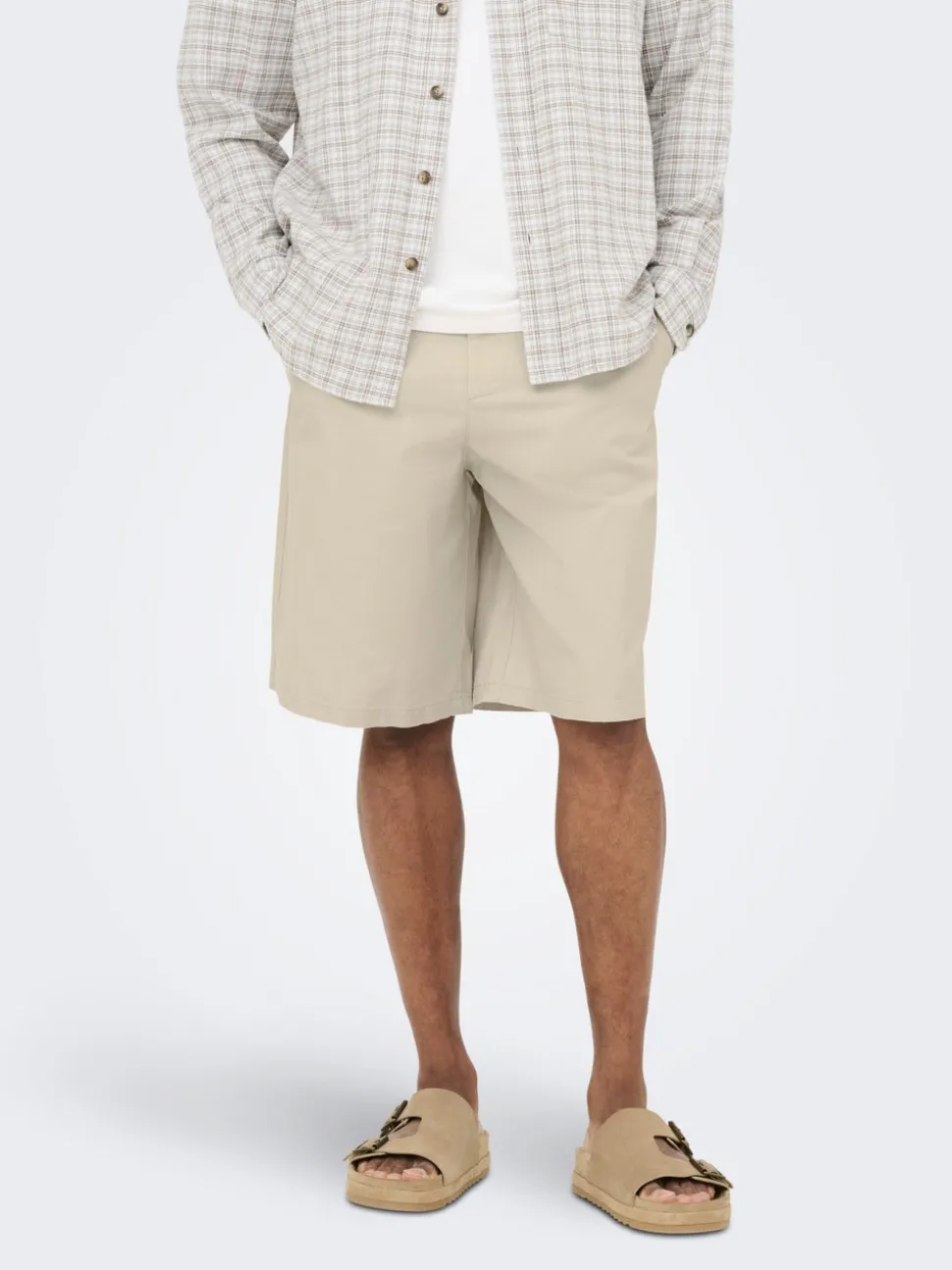 ONSDAVES Wide Leg Fit Lin Shorts