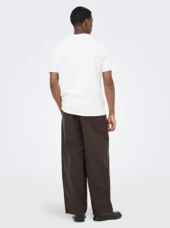 ONSDAVES Wide Leg Fit Lin Pantalon