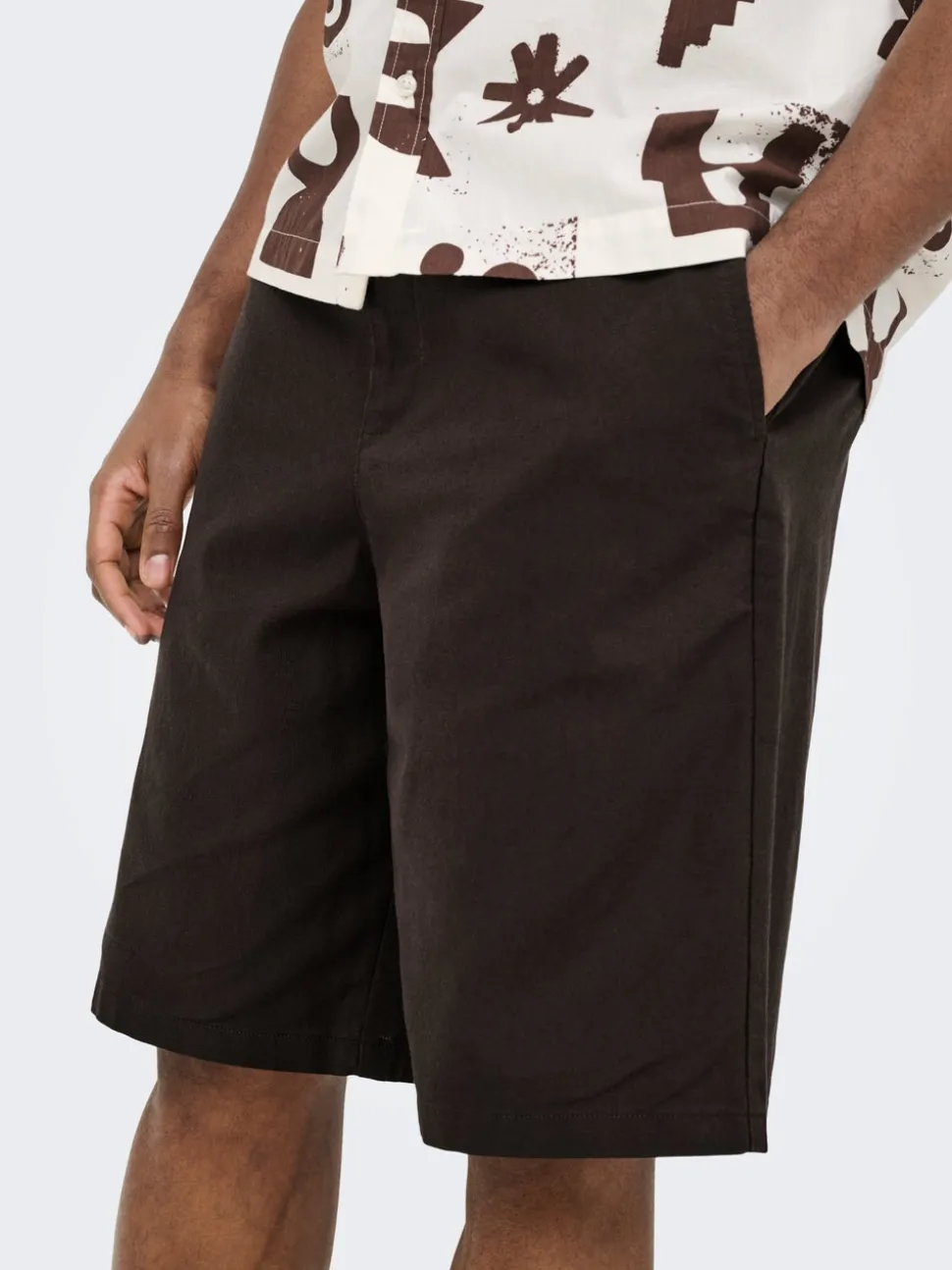 ONSDAVES Wide Leg Fit Lin Shorts