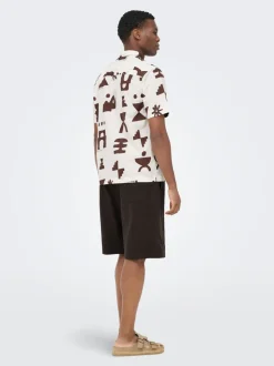 ONSDAVES Wide Leg Fit Lin Shorts