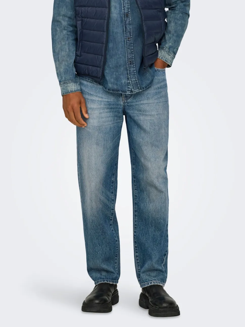 ONSEDGE Taille moyenne Straight Fit Jeans