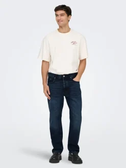 ONSEDGE Taille moyenne Straight Fit Jeans