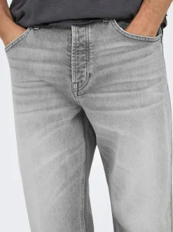 ONSEDGE Taille moyenne Straight Fit Jeans