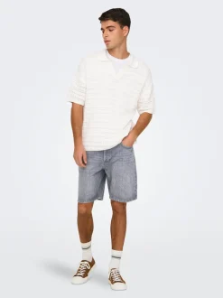 ONSEDGE Taille moyenne Straight Fit Shorts
