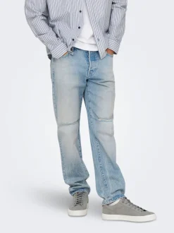ONSEDGE Taille moyenne Straight Fit Jeans