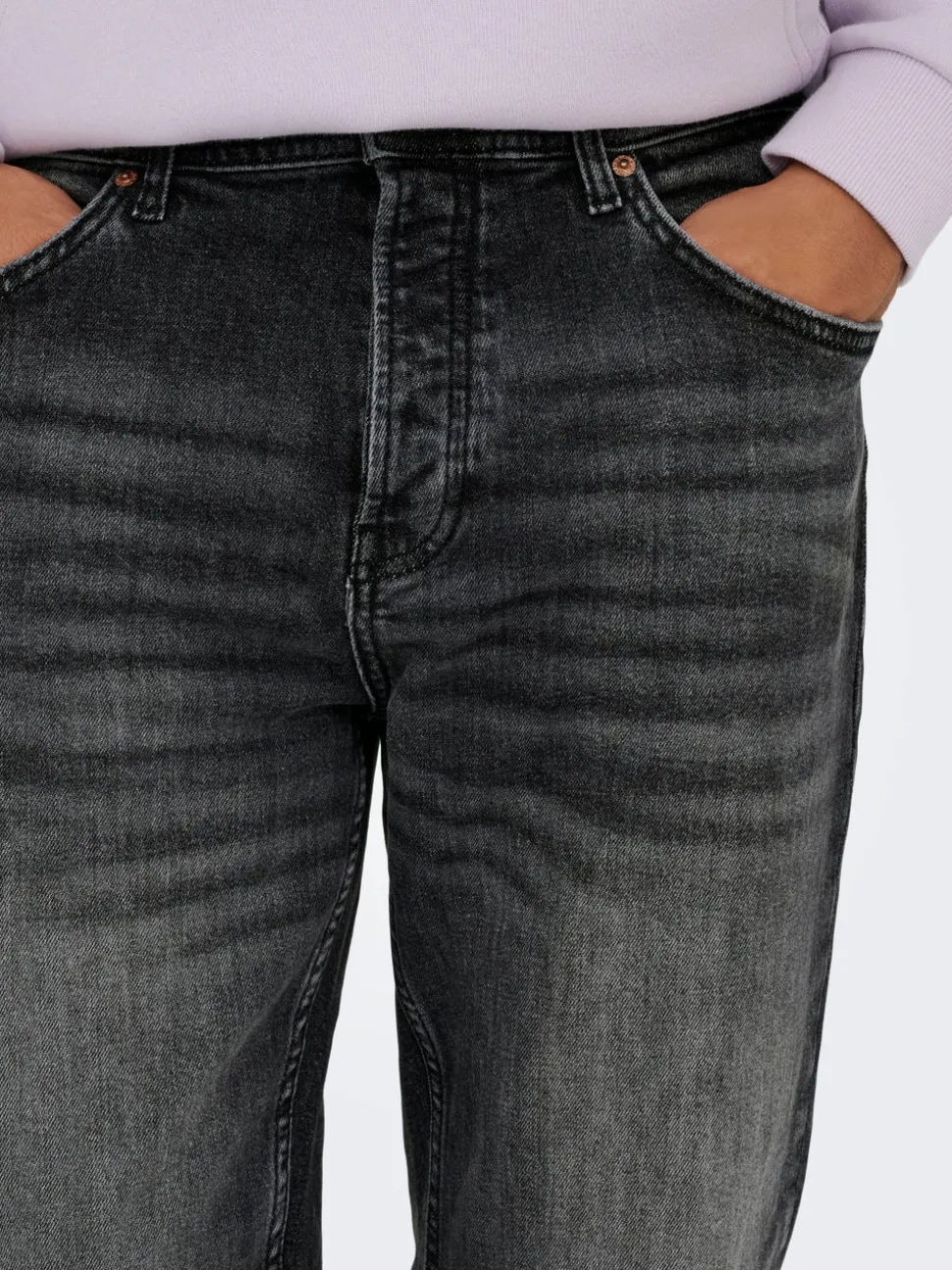 ONSEDGE Taille moyenne Straight Fit Jeans