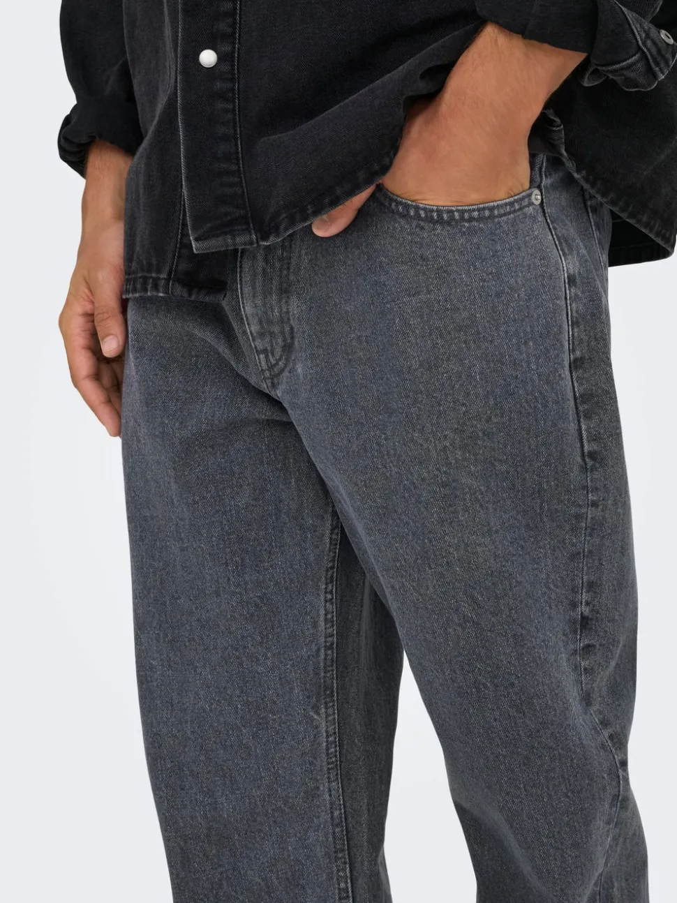 ONSEDGE Taille moyenne Straight Fit Jeans