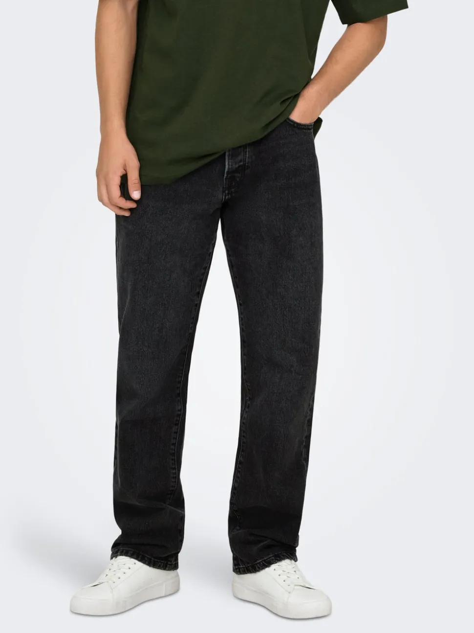 ONSEDGE Taille moyenne Straight Fit Jeans