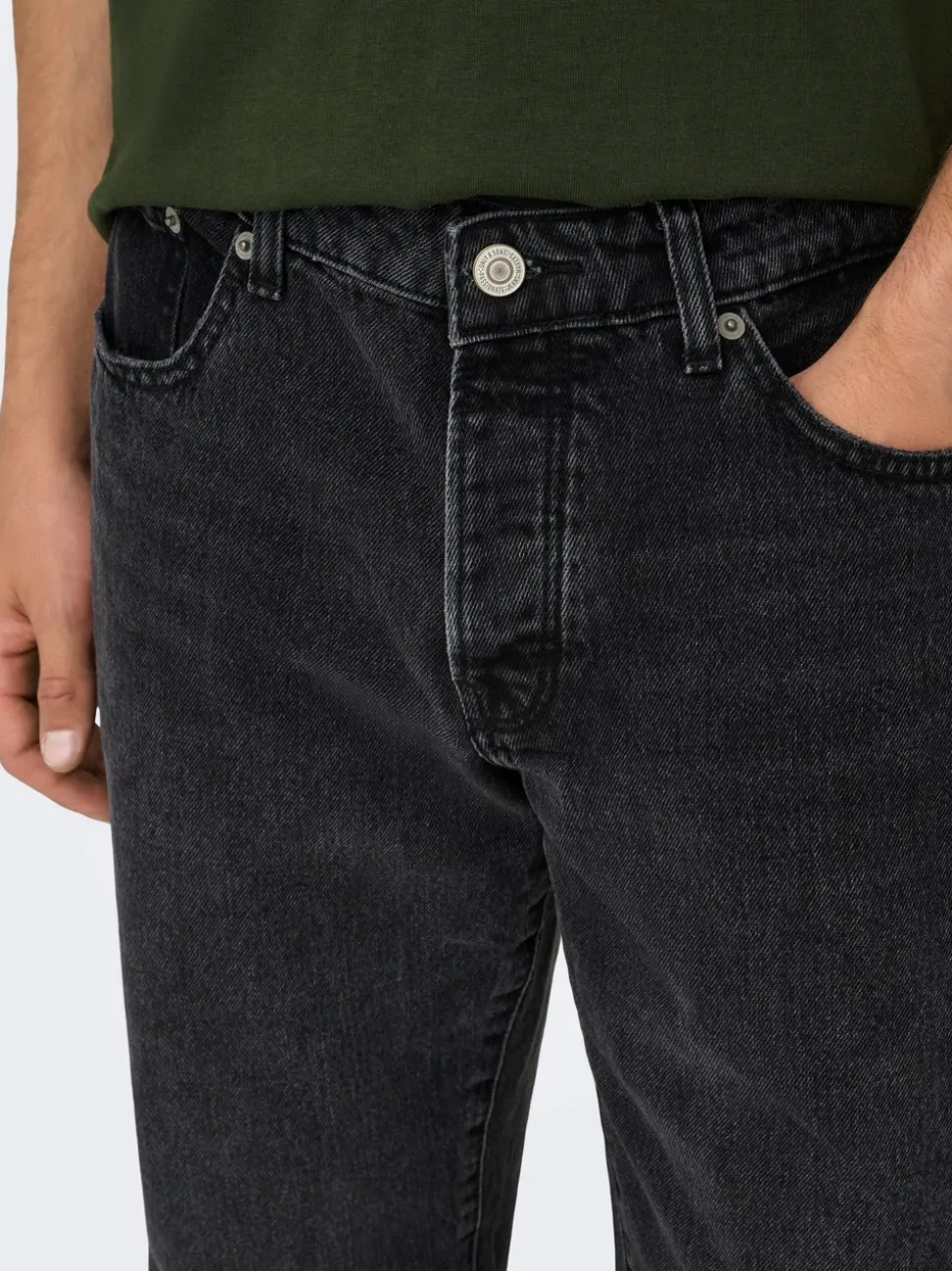 ONSEDGE Taille moyenne Straight Fit Jeans