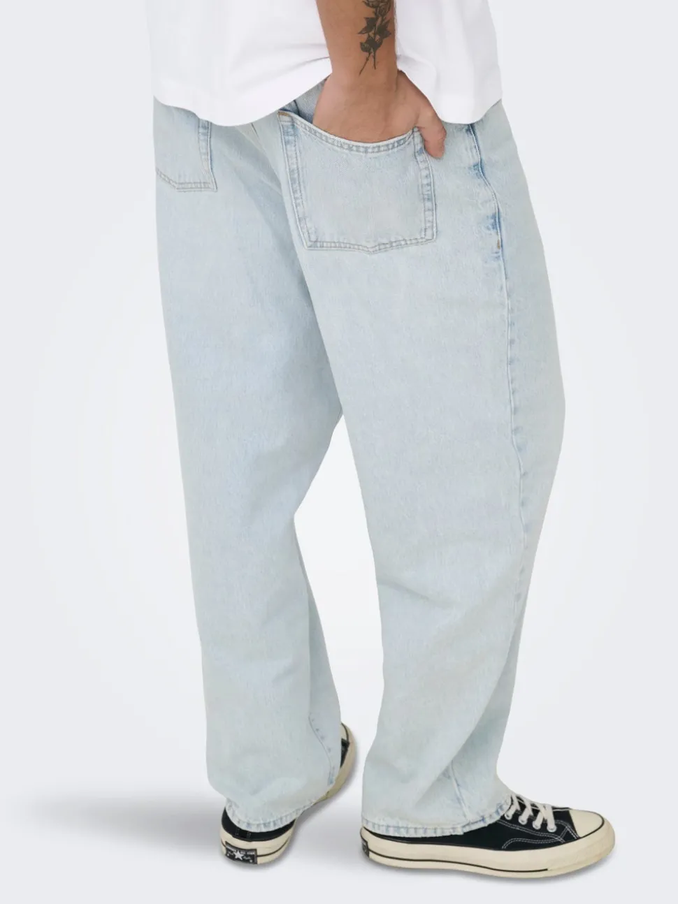 ONSFADE Taille moyenne Loose Fit Jeans