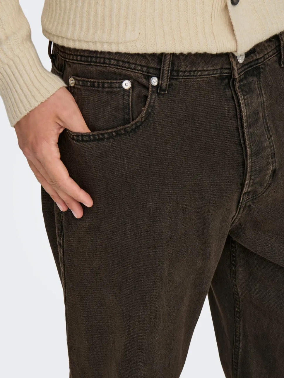 ONSFADE Taille moyenne Loose Fit Jeans