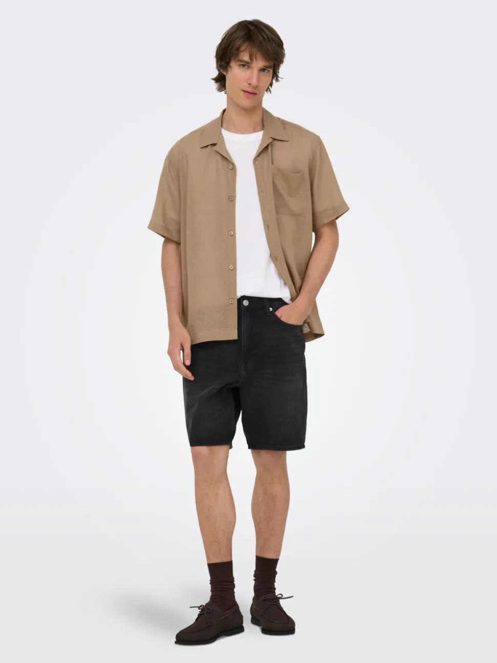 ONSFADE Taille moyenne Straight Fit Shorts