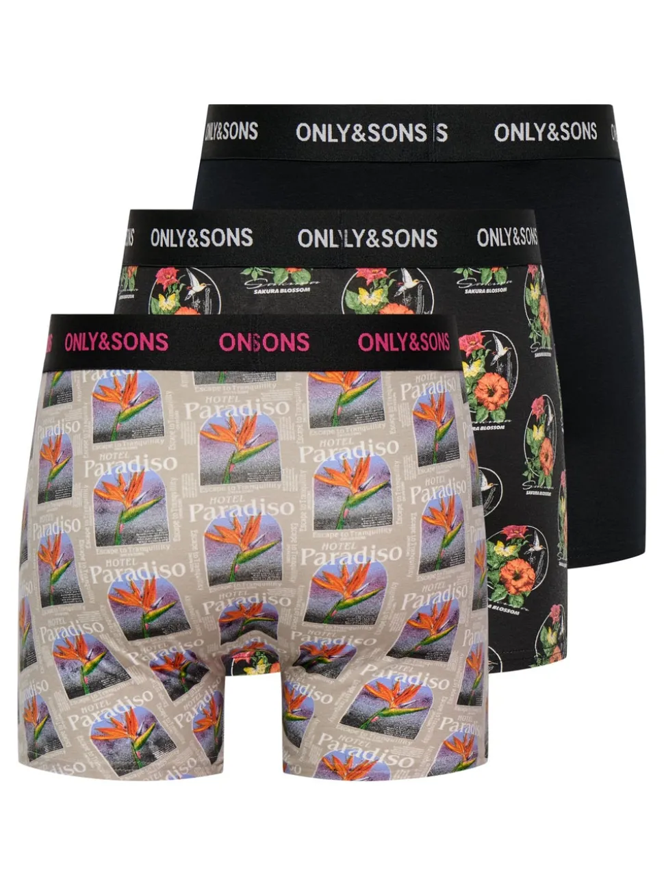 ONSFITZ 3-pack Boxers