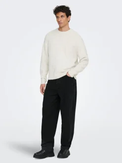 ONSFIVE Taille moyenne Baggy Fit Jeans