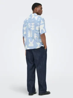 ONSHARVI Chemise de vacances