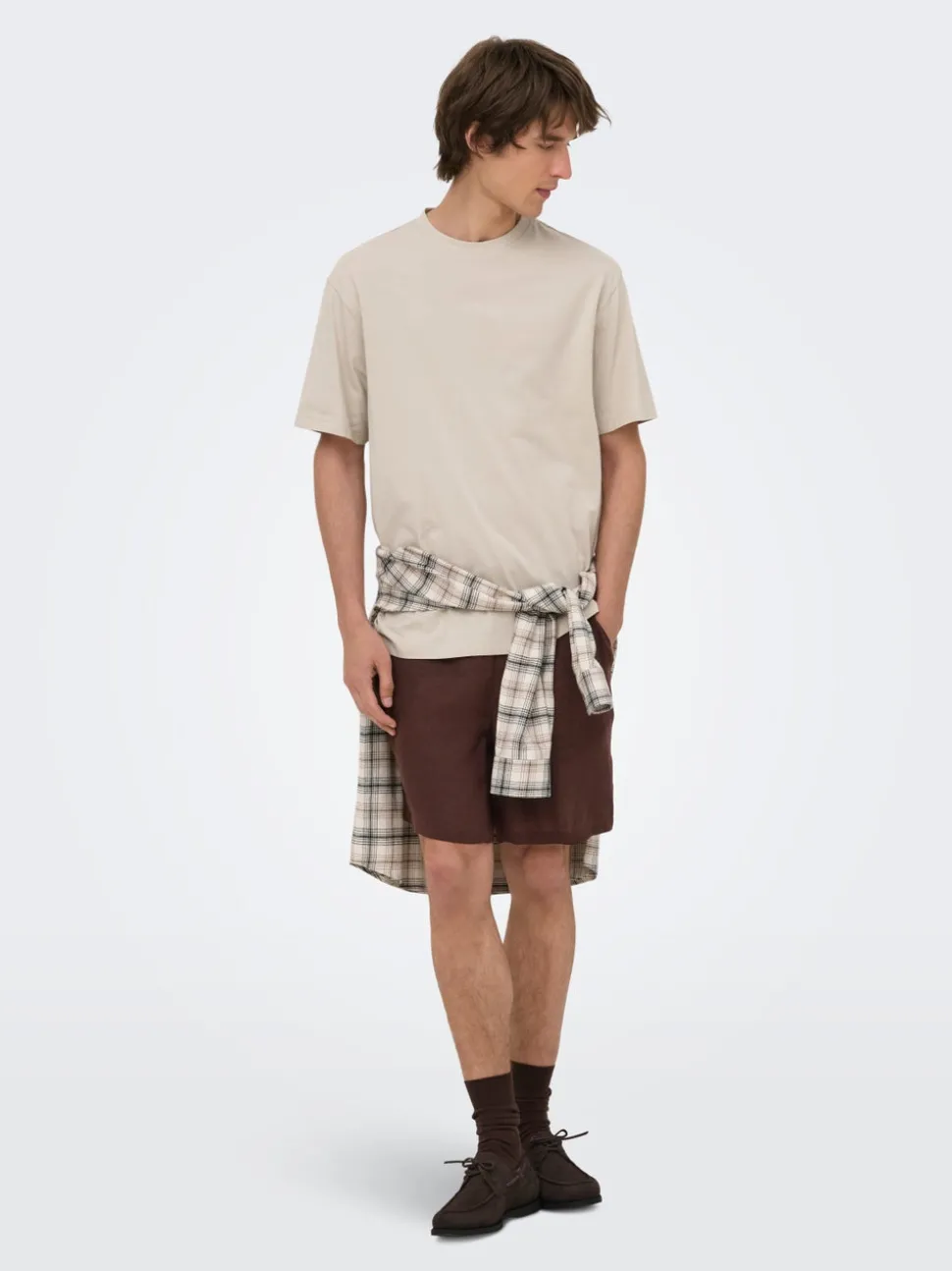 ONSLAURENCE Regular Fit Lin Shorts