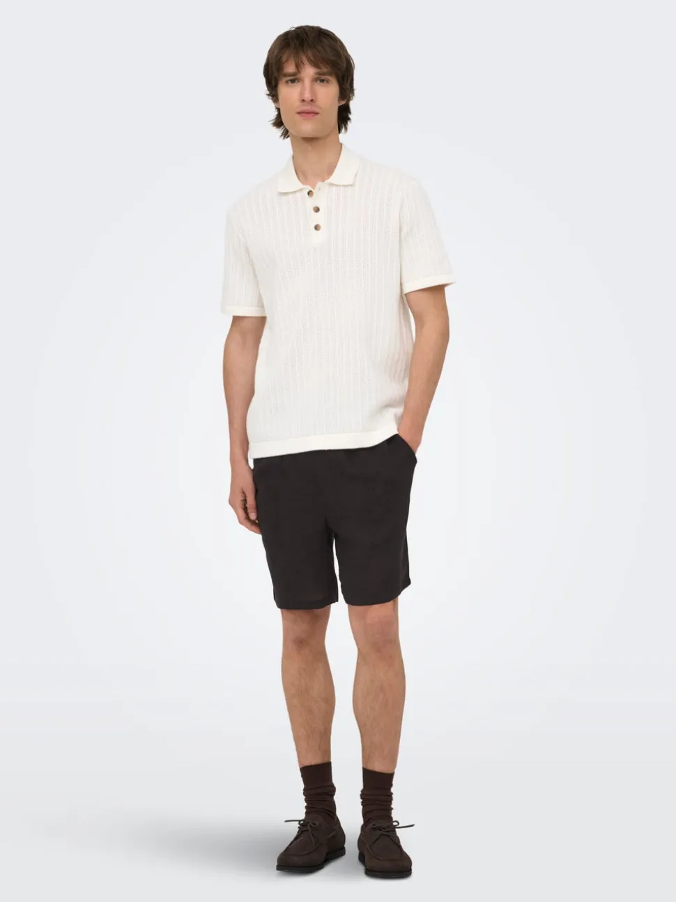 ONSLAURENCE Regular Fit Lin Shorts
