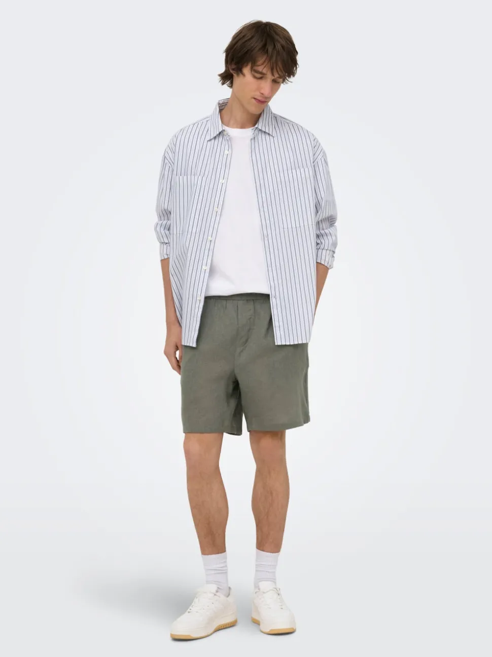 ONSLAURENCE Regular Fit Lin Shorts