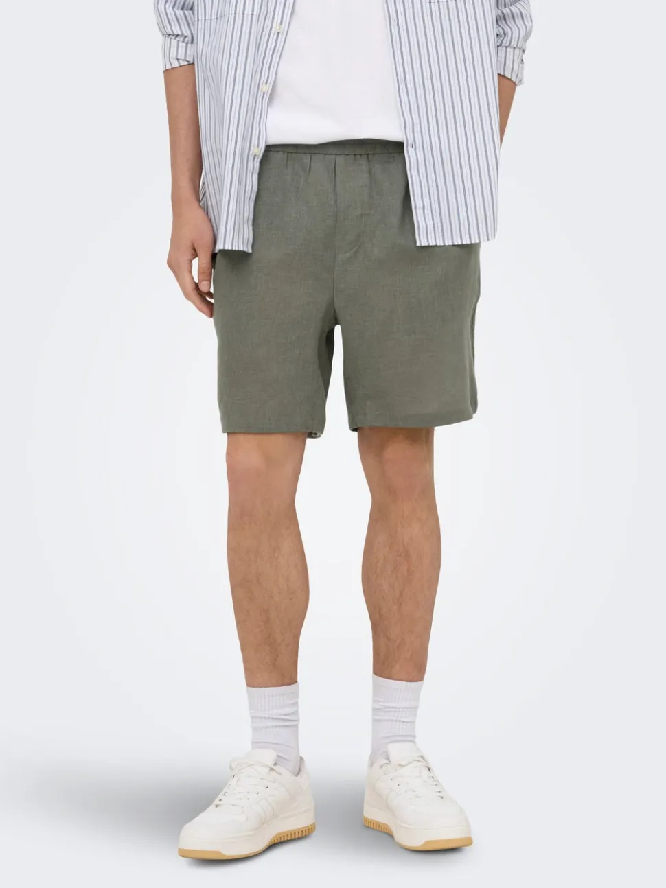 ONSLAURENCE Regular Fit Lin Shorts