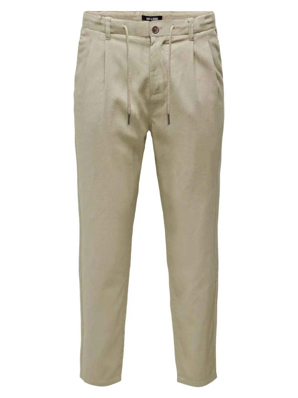 ONSLEO Tapered fit - Cropped Lin Pantalon chino