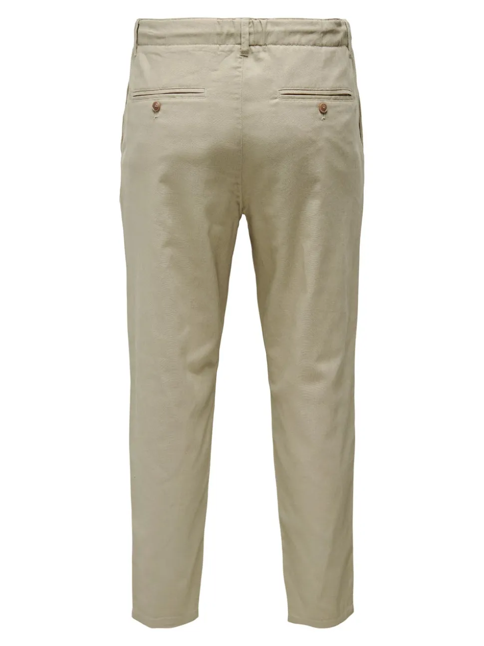 ONSLEO Tapered fit - Cropped Lin Pantalon chino