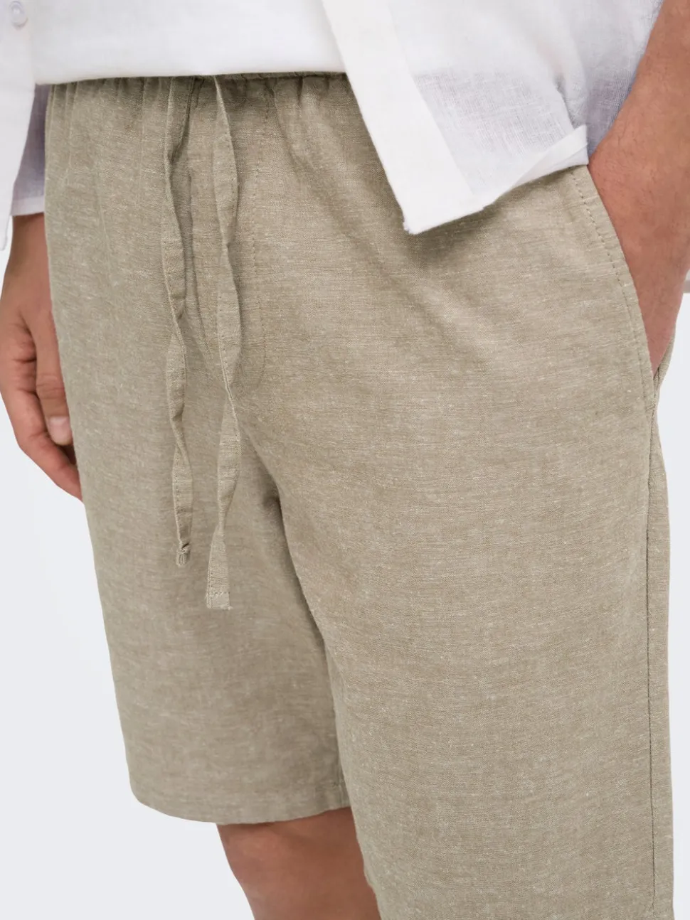 ONSLINUS Regular Fit Lin Shorts
