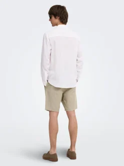 ONSLINUS Regular Fit Lin Shorts